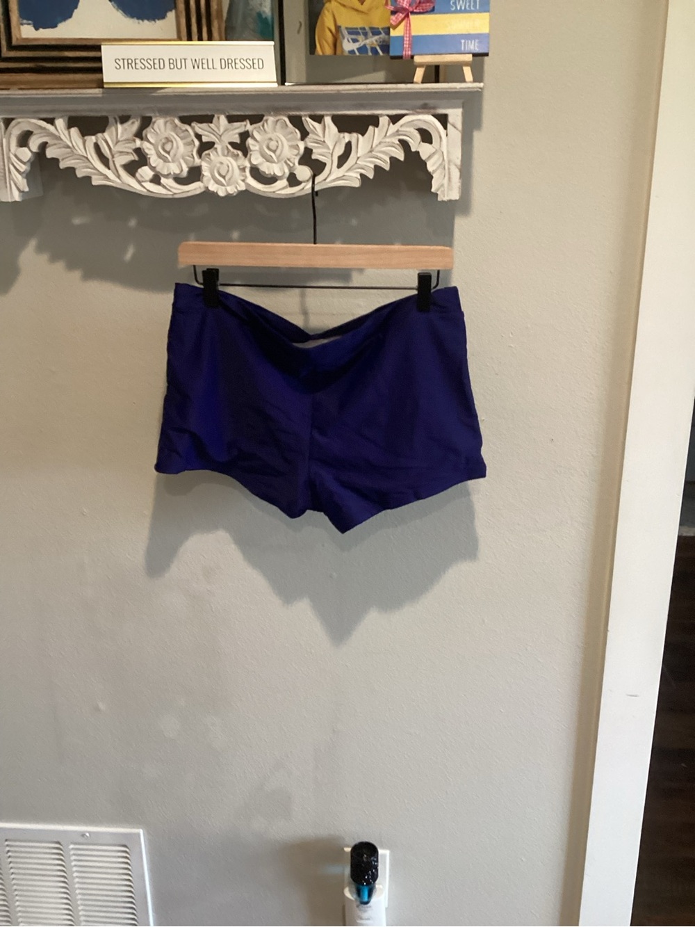 NWT - Royal Blue - Swim Shorts - Size Unknown - Measurements in Pics!